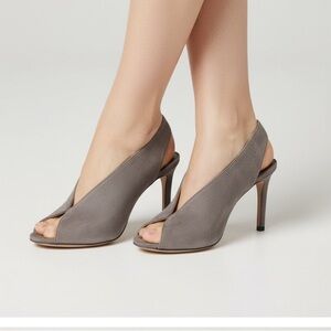 Jimmy Choo shar Suede sexy Slingback Heels size 37,5
